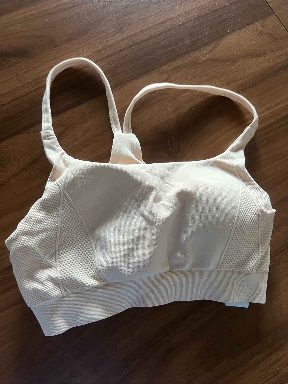 Sweaty Betty Cream Sports Bralette XS